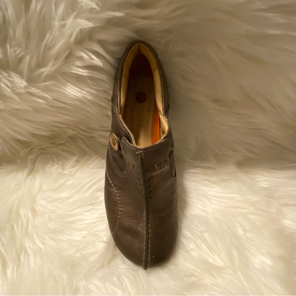 Clarks Un-Structured Un-Loop Slip-On Shoes 5.5 Bronze - Picture 4 of 11